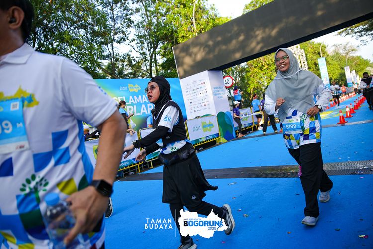 Race photo from Taman Budaya x BOGORUN 2025
