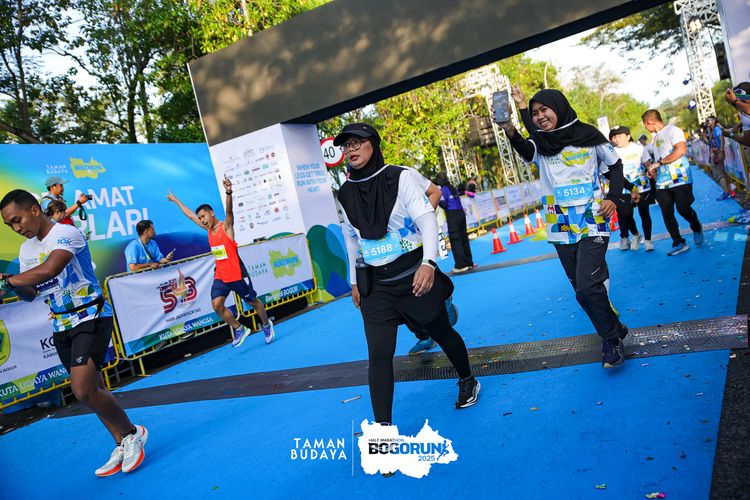 Race photo from Taman Budaya x BOGORUN 2025