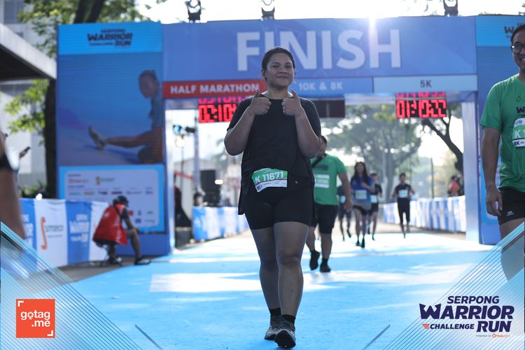 Race photo from SERPONG WARRIOR CHALLENGE RUN