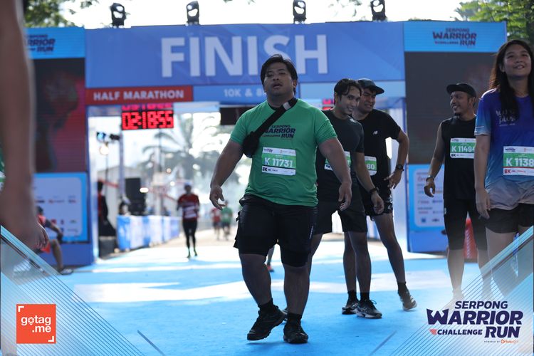 Race photo from SERPONG WARRIOR CHALLENGE RUN