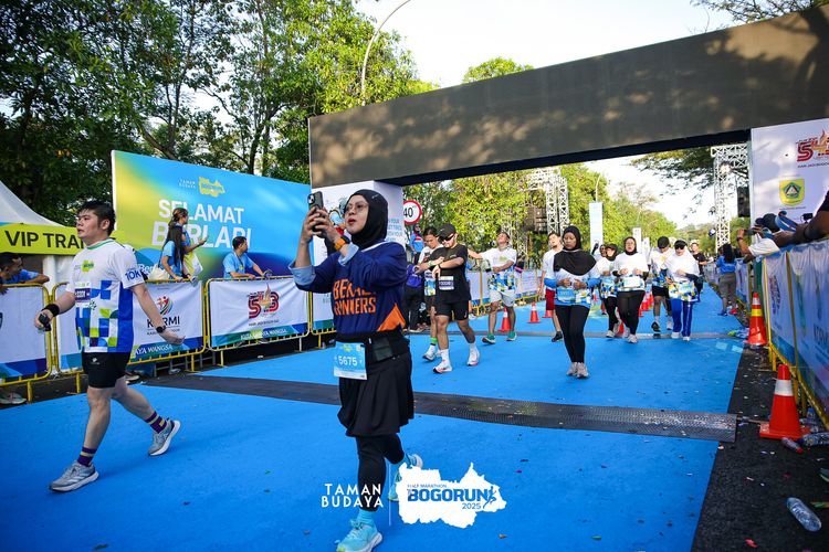 Race photo from Taman Budaya x BOGORUN 2025