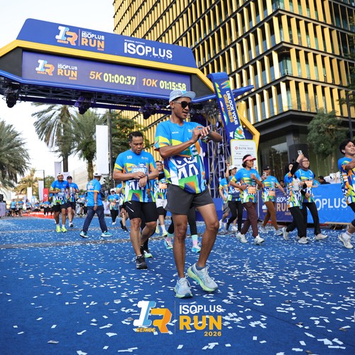 Race photo from ISOPLUS RUN 2026 - JAKARTA