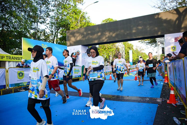 Race photo from Taman Budaya x BOGORUN 2025