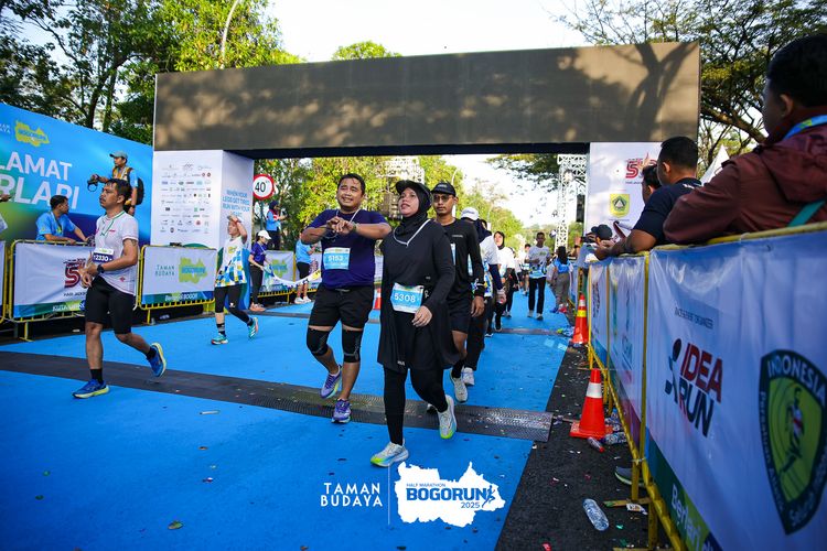 Race photo from Taman Budaya x BOGORUN 2025