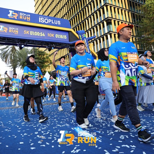 Race photo from ISOPLUS RUN 2026 - JAKARTA