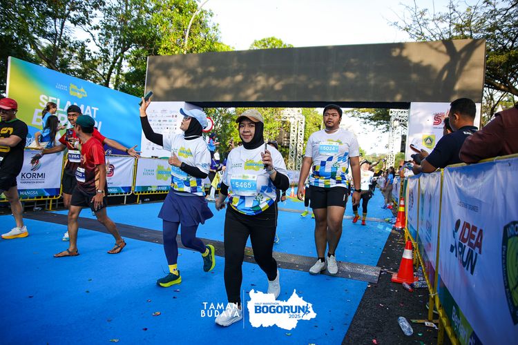 Race photo from Taman Budaya x BOGORUN 2025