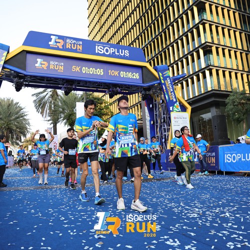 Race photo from ISOPLUS RUN 2026 - JAKARTA