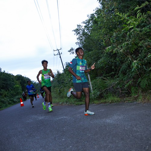 Race photo from Belitung Multisport Festival