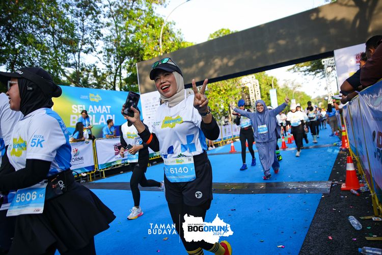 Race photo from Taman Budaya x BOGORUN 2025