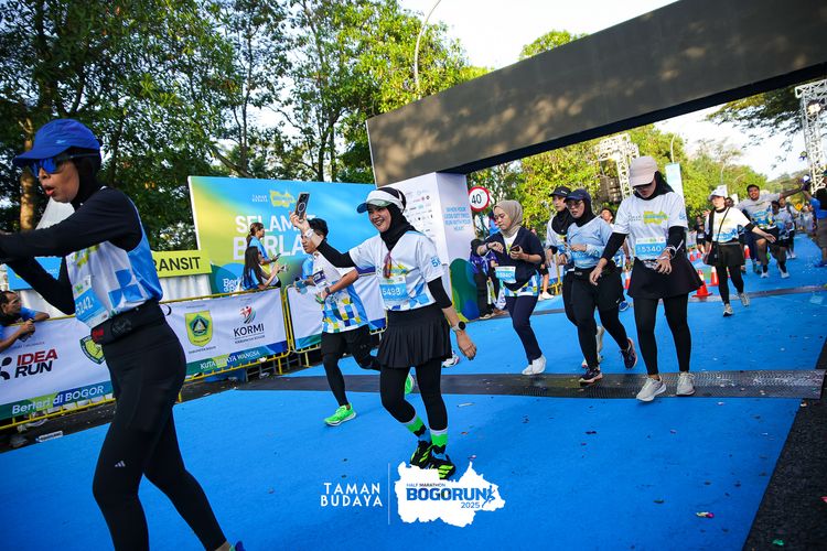 Race photo from Taman Budaya x BOGORUN 2025