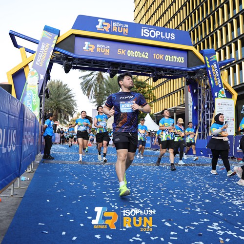 Race photo from ISOPLUS RUN 2026 - JAKARTA