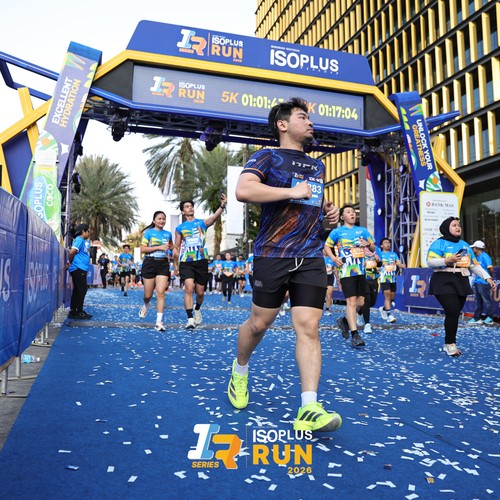 Race photo from ISOPLUS RUN 2026 - JAKARTA