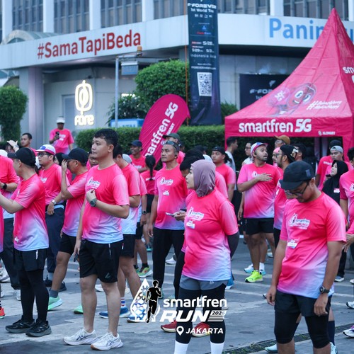 Race photo from SMARTFREN RUN 2026 VIBES