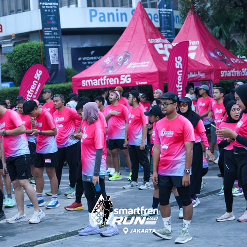 Race photo from SMARTFREN RUN 2026 VIBES