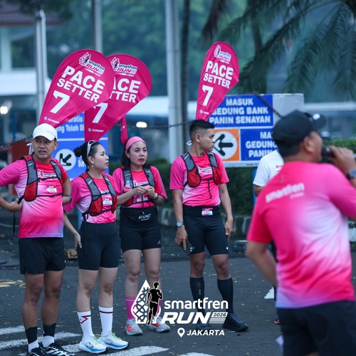 Race photo from SMARTFREN RUN 2026 VIBES