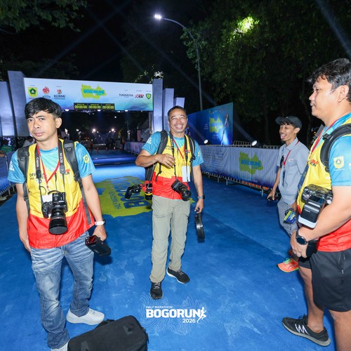 Race photo from BOGORUN 2026