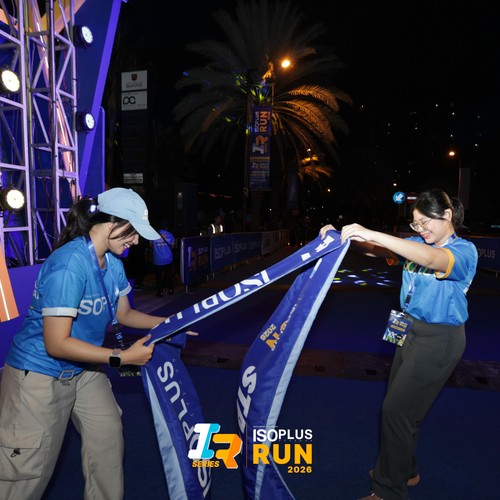 Race photo from ISOPLUS RUN 2026 - JAKARTA