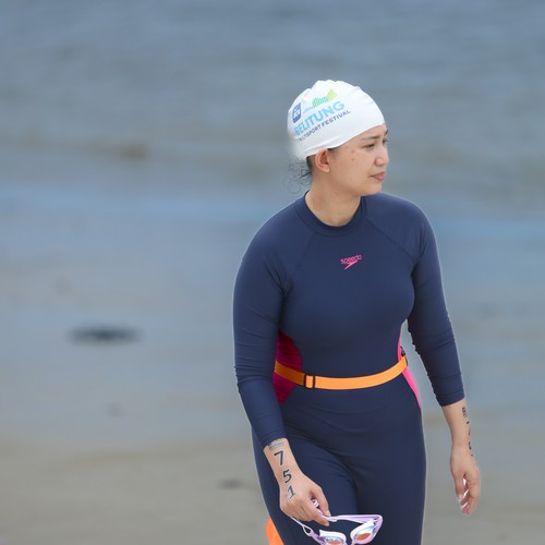 Race photo from Belitung Multisport Festival