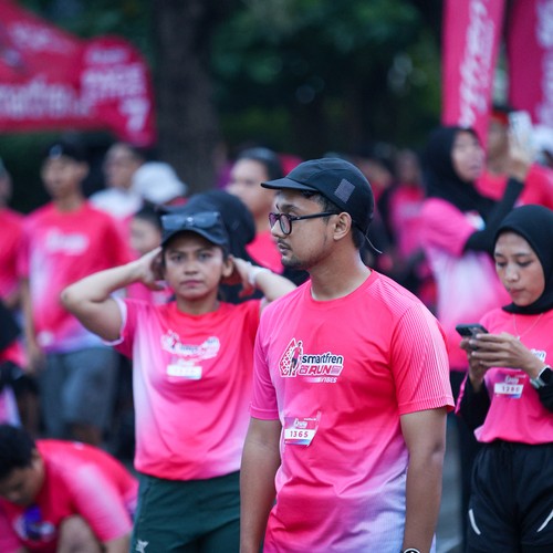 Race photo from SMARTFREN RUN 2026 VIBES