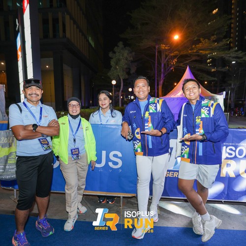 Race photo from ISOPLUS RUN 2026 - JAKARTA