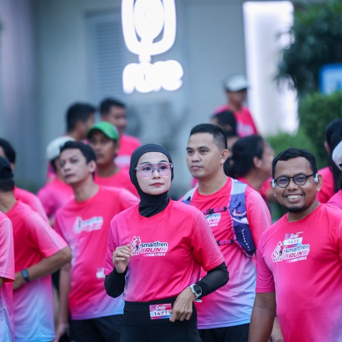 Race photo from SMARTFREN RUN 2026 VIBES