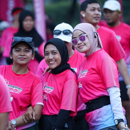 Race photo from SMARTFREN RUN 2026 VIBES