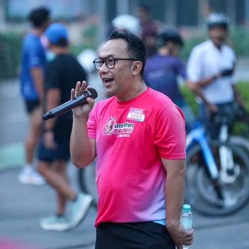 Race photo from SMARTFREN RUN 2026 VIBES
