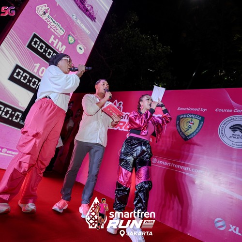 Race photo from SMARTFREN RUN 2026