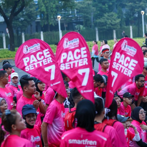 Race photo from SMARTFREN RUN 2026 VIBES