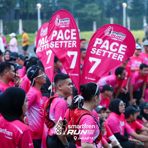 Race photo from SMARTFREN RUN 2026 VIBES