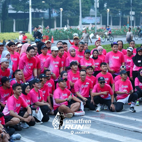 Race photo from SMARTFREN RUN 2026 VIBES