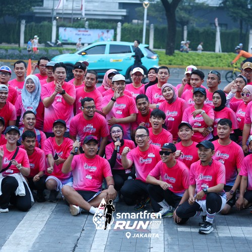 Race photo from SMARTFREN RUN 2026 VIBES