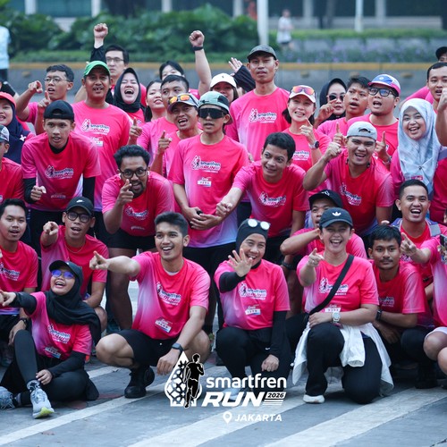 Race photo from SMARTFREN RUN 2026 VIBES
