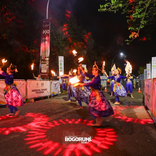 Race photo from BOGORUN 2026