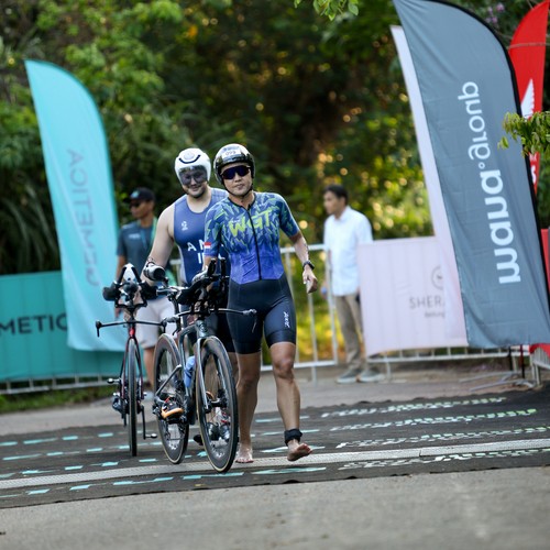 Race photo from Belitung Multisport Festival