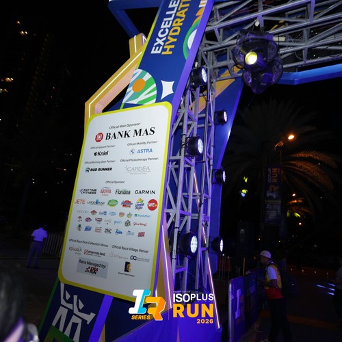 Race photo from ISOPLUS RUN 2026 - JAKARTA