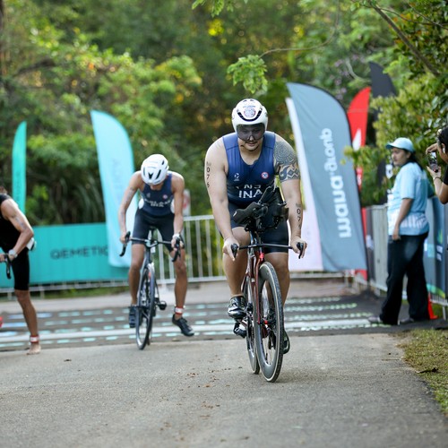 Race photo from Belitung Multisport Festival