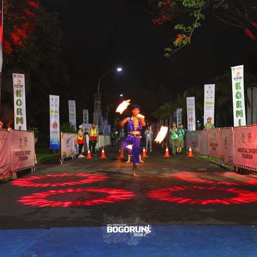 Race photo from BOGORUN 2026