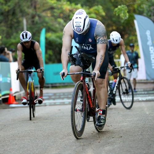 Race photo from Belitung Multisport Festival