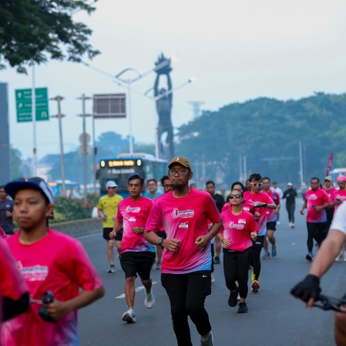 Race photo from SMARTFREN RUN 2026 VIBES