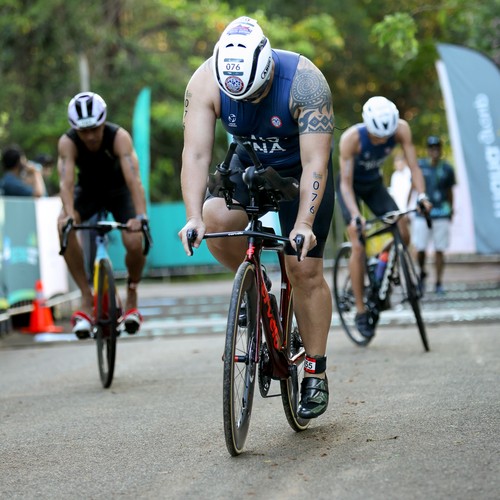 Race photo from Belitung Multisport Festival