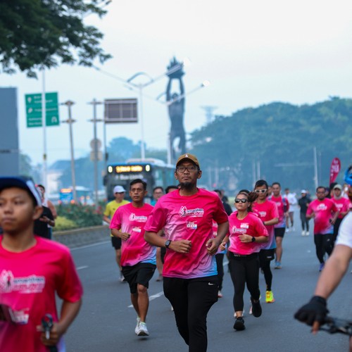 Race photo from SMARTFREN RUN 2026 VIBES