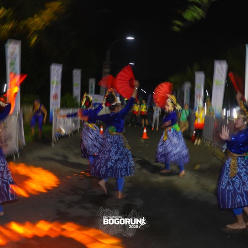 Race photo from BOGORUN 2026