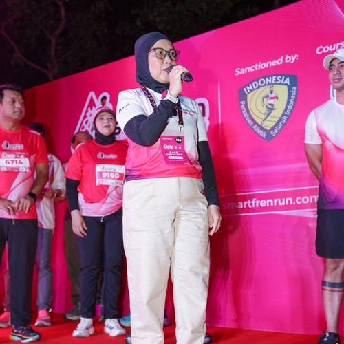 Race photo from SMARTFREN RUN 2026