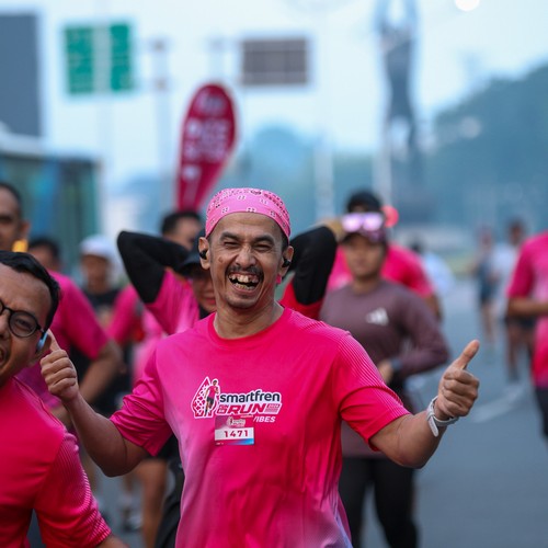 Race photo from SMARTFREN RUN 2026 VIBES