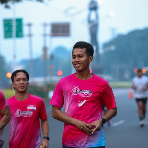 Race photo from SMARTFREN RUN 2026 VIBES