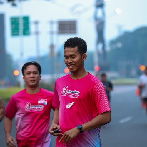 Race photo from SMARTFREN RUN 2026 VIBES