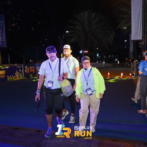 Race photo from ISOPLUS RUN 2026 - JAKARTA