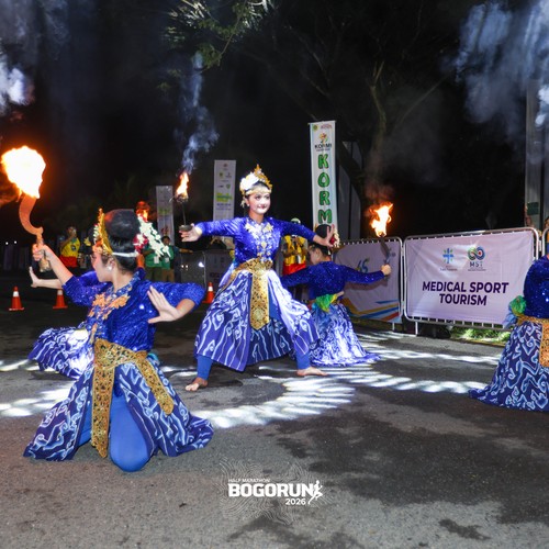 Race photo from BOGORUN 2026