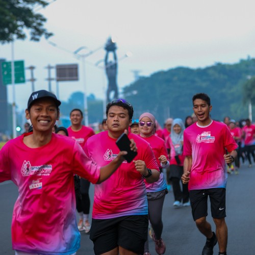 Race photo from SMARTFREN RUN 2026 VIBES